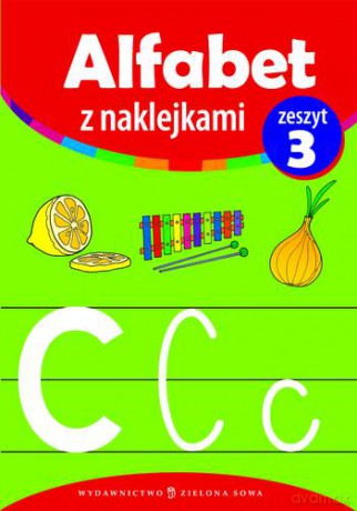 Alfabet Z Naklejkami Zeszyt 3 [KSIĄŻKA]