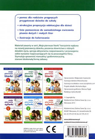 Moje Pierwsze Literki Cz. 2 [KSIĄŻKA]