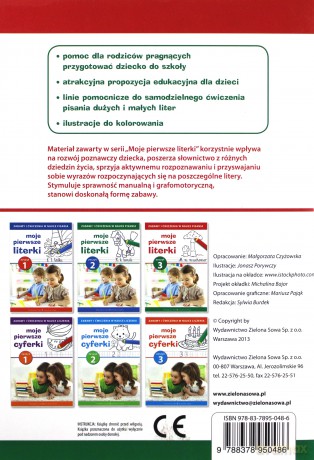 Moje Pierwsze Literki Cz. 3 [KSIĄŻKA]