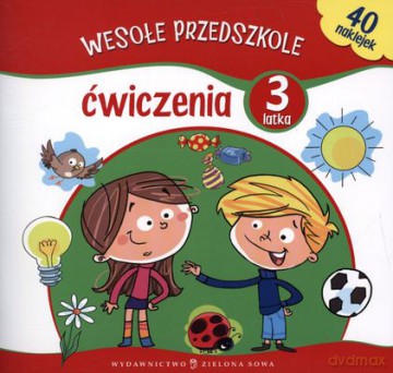 Wesołe Przedszkole Ćwiczenia 3 Latka [KSIĄŻKA]