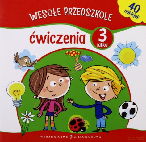 Wesołe Przedszkole Ćwiczenia 3 Latka [KSIĄŻKA]