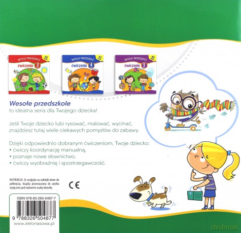 Wesołe Przedszkole Ćwiczenia 2 Latka [KSIĄŻKA]
