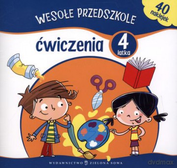 Wesołe Przedszkole Ćwiczenia 4 Latka [KSIĄŻKA]