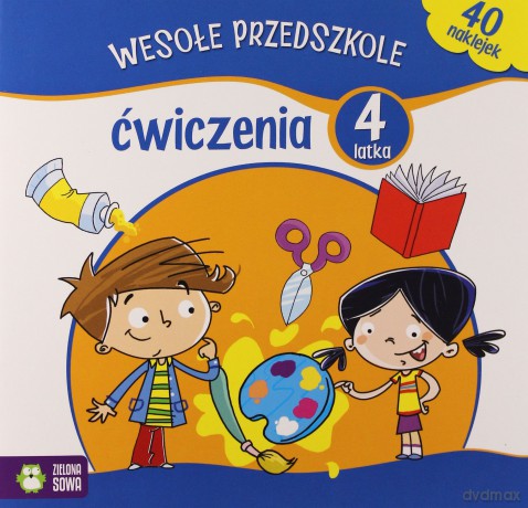 Wesołe Przedszkole Ćwiczenia 4 Latka [KSIĄŻKA]
