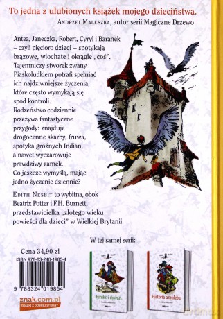 Pięcioro Dzieci I Coś - Edith Nesbit [KSIĄŻKA]