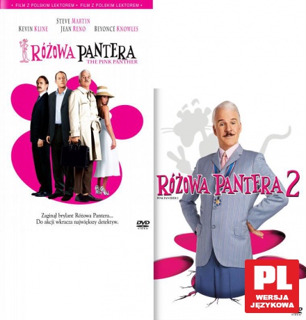 Różowa pantera 1+2. Pakiet [2DVD]