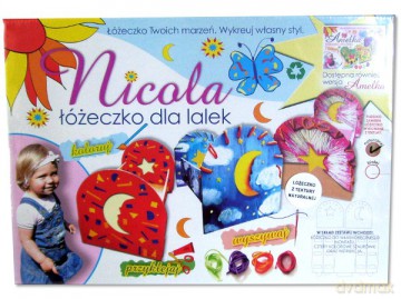 SAMOPOL ŁÓŻECZKO NICOLA Z TEKTURY 990 [ZABAWKA]