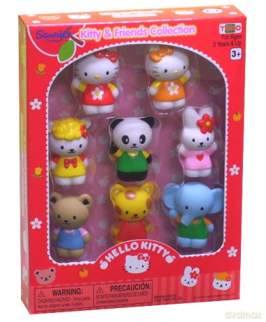 HELLO KITTY ZEST. FIGUREK 8 szt. 290167 [ZABAWKA]