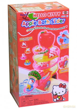 HELLO KITTY JABŁKOWY ŚLIZGACZ KĄPIELOWY 213947 [ZABAWKA]