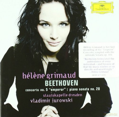 Helene Grimaud: Beethoven:Piano Conc. No.5, Sonata No.28 [CD]