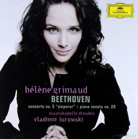 Helene Grimaud: Beethoven:Piano Conc. No.5, Sonata No.28 [CD]