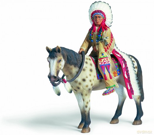 SCHLEICH WÓDZ SIUKSÓW NA KONIU 70300 [ZABAWKA]