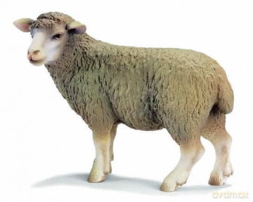 SCHLEICH STOJĄCA OWCA 13283 [ZABAWKA]