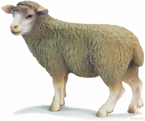 SCHLEICH STOJĄCA OWCA 13283 [ZABAWKA]