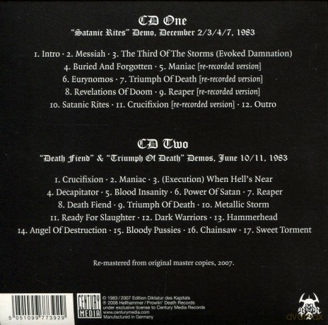 Hellhammer: Demon Entrails [2CD]