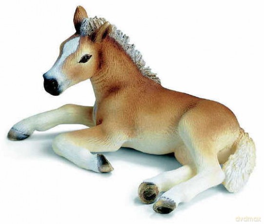 SCHLEICH ŹREBIE RASY HAFLING, LEŻĄCE 13292 [ZABAWKA]