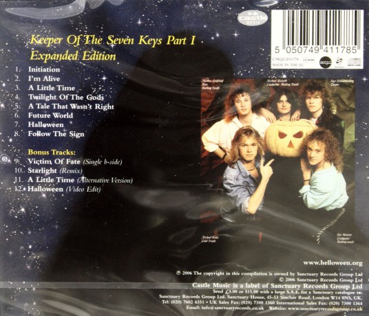 Helloween: Keeper Of The Seven Keys part I [CD]