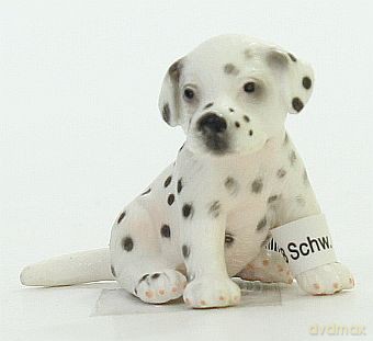 SCHLEICH DALMATYŃCZYK SZCZENIĘ SIEDZĄCE 16348 [ZABAWKA]