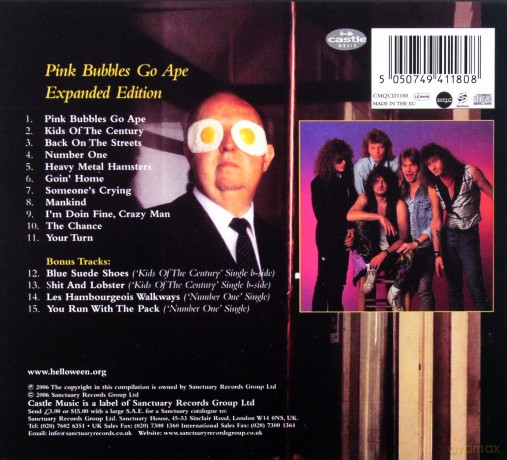 Helloween: Pink Bubbles Go Ape [CD]