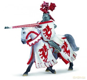 SCHLEICH Rycerz ze znakiem Smoka 70046 [ZABAWKA]