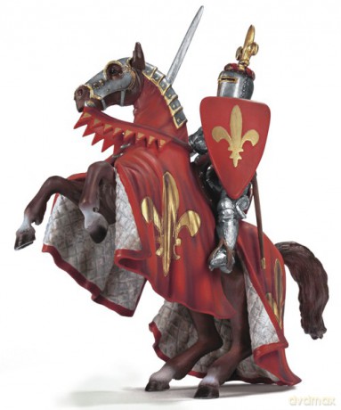 SCHLEICH KSIĄŻE NA KONIU 70018 [ZABAWKA]