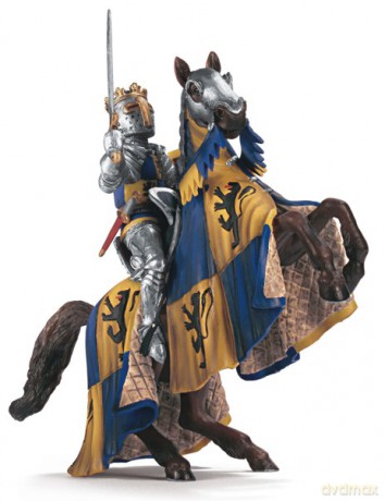 SCHLEICH KSIĄZE NA KONIU 70009 [ZABAWKA]