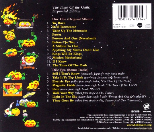 Helloween: The Time Of The Oath (Expanded Edition) [2CD]