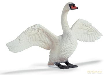 SCHLEICH BIAŁY ŁABĘDŹ 13614 [ZABAWKA]