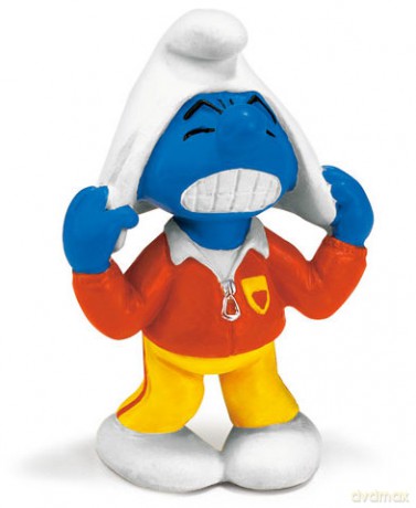 SCHLEICH SMURF TRENER 20529 [ZABAWKA]