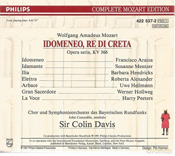 Hendricks/Araiza/+: Mozart:Ed V.37 [3CD]