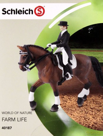 SCHLEICH Dżokej Zestaw do konnej jazdy 40187 [ZABAWKA]