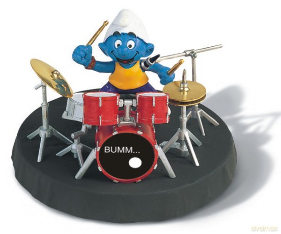 SCHLEICH SMURFOWA PERKUSJA 40623 [ZABAWKA]