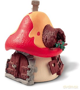 SCHLEICH Smurfy duży domek 49001 [ZABAWKA]
