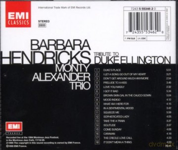 Hendricks/Monty Alexander Trio: Tribute To Duke Ellington [CD]