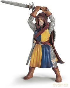 SCHLEICH PIECHUR Z MIECZEM DWURĘCZNYM 70051 [ZABAWKA]