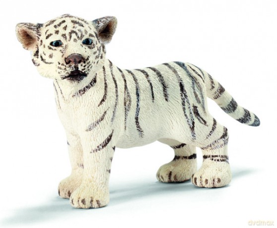 SCHLEICH TYGRYSIĄTKO BIAŁE 2008 14384 [ZABAWKA]