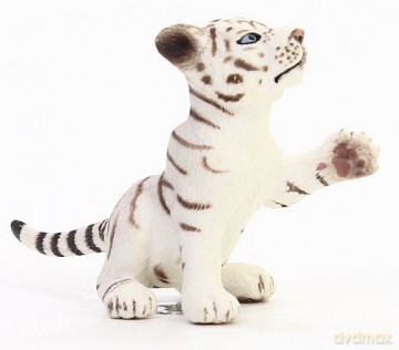 SCHLEICH TYGRYSIĄTKO BIAŁE 2008 14385 [ZABAWKA]