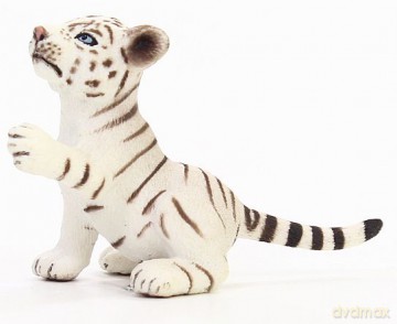 SCHLEICH TYGRYSIĄTKO BIAŁE 2008 14385 [ZABAWKA]