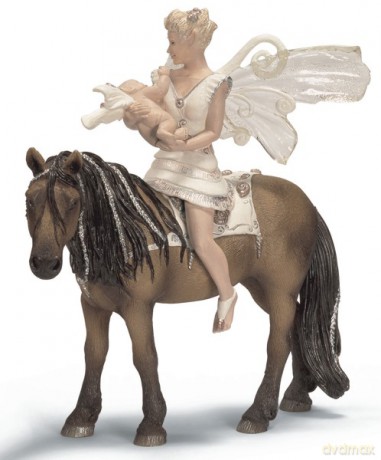 SCHLEICH ELF ILORIS Z DZIECKIEM LEOLYNN 70409 [ZABAWKA]