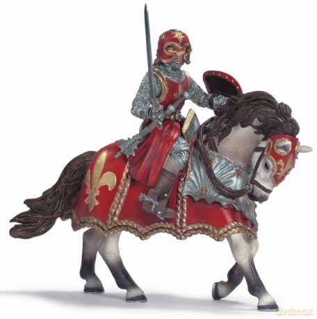 SCHLEICH RYCERZ Z MIECZEM NA KONIU 70056 [ZABAWKA]