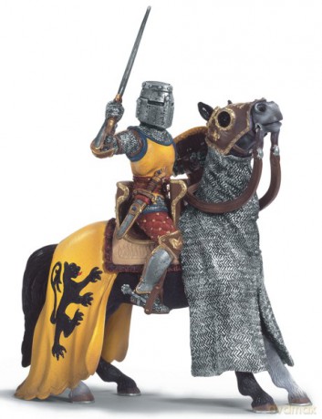 SCHLEICH RYCERZ Z MIECZEM NA KONIU 70054 [ZABAWKA]