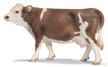 SCHLEICH KROWA RASY SIMMENTAL new 2009 13641 [ZABAWKA]