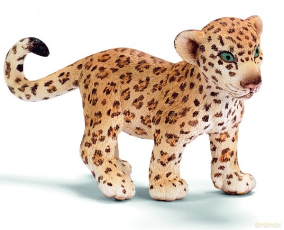 SCHLEICH MAŁY LEOPARD new 2009 14399 [ZABAWKA]