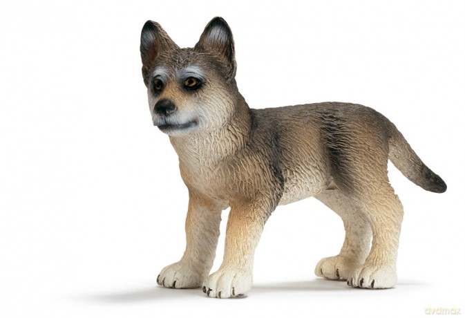 SCHLEICH WILK SZCZENIĘ new 2009 14606 [ZABAWKA]