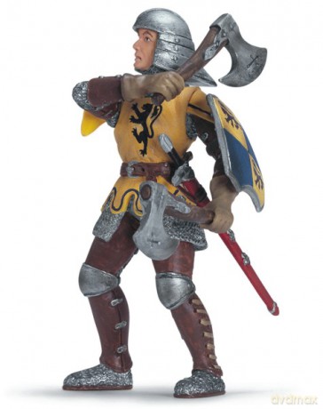 SCHLEICH PIECHUR RZUCAJĄCY TOPOREM 09 70062 [ZABAWKA]