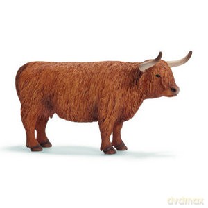 SCHLEICH KROWA SZKOCKA new 2010 13659 [ZABAWKA]
