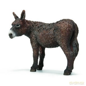 SCHLEICH OSIOŁ RASY POITOU new 2010 13661 [ZABAWKA]