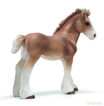 SCHLEICH ŹREBAK RASY CLYDESDALE 13671 [ZABAWKA]