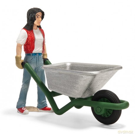 SCHLEICH STAJENNA Z TACZKĄ new 2010 13453 [ZABAWKA]