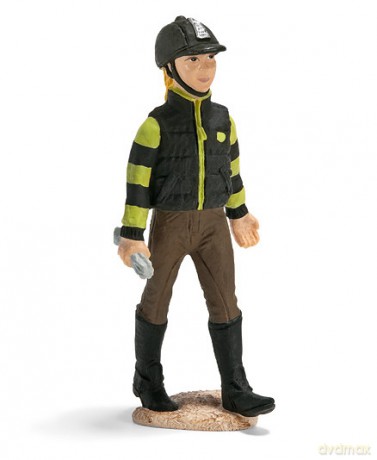 SCHLEICH JEŹDZIEC W KAMIZELCE 13455 [ZABAWKA]